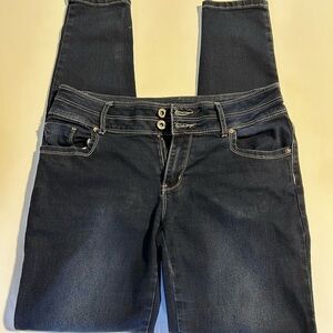 Blue Epic Straight Leg Blue Jeans Size 10